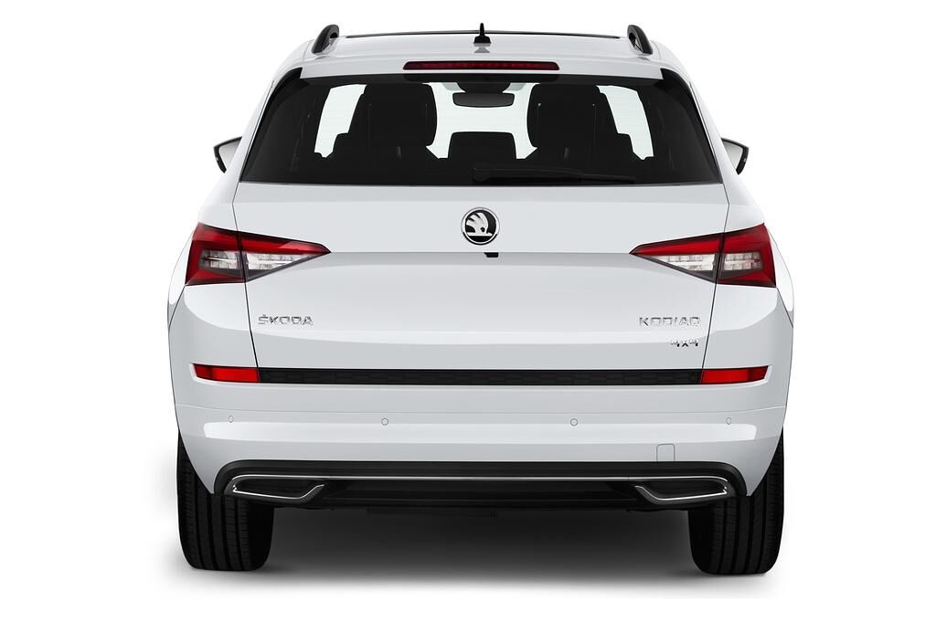 Skoda Kodiaq (Baujahr 2018) Sportline 5 Türen Heckansicht