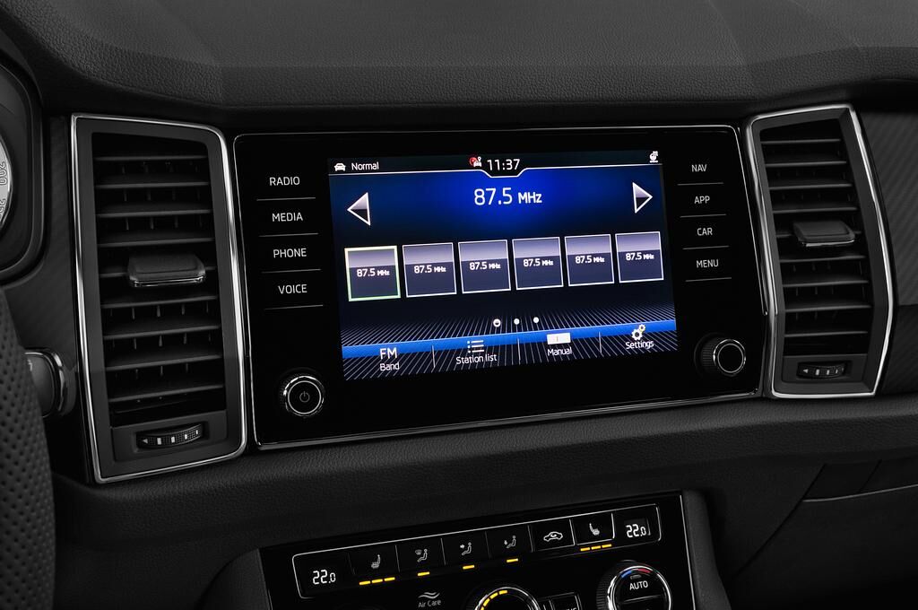 Skoda Kodiaq (Baujahr 2018) Sportline 5 Türen Radio und Infotainmentsystem