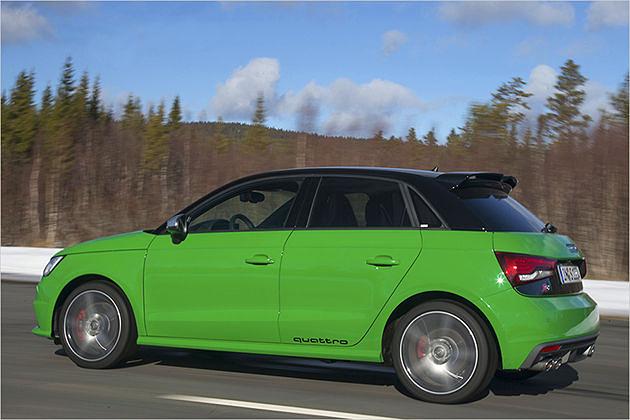 Qual der Wahl: Wer mag, bekommt den S1 auch als fünftürigen Sportback