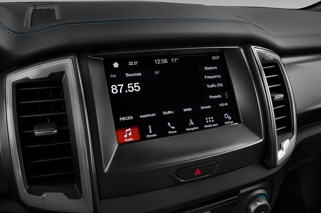 Ford Ranger Raptor (Baujahr 2019) - 4 Türen Radio und Infotainmentsystem