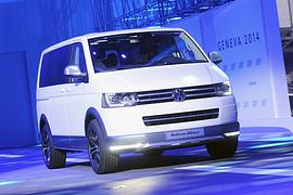 Genfer Autosalon 2014: VW Nutzfahrzeuge mit Alltrack Studie für den Multivan