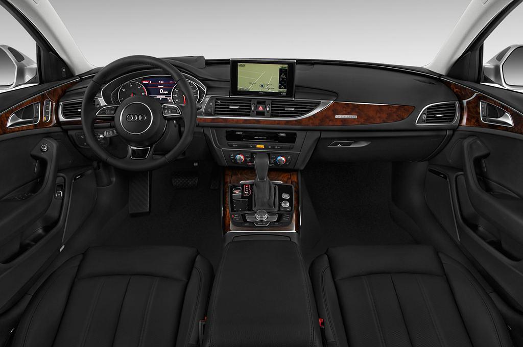 Audi A6 (Baujahr 2016) Competition 4 Türen Cockpit und Innenraum