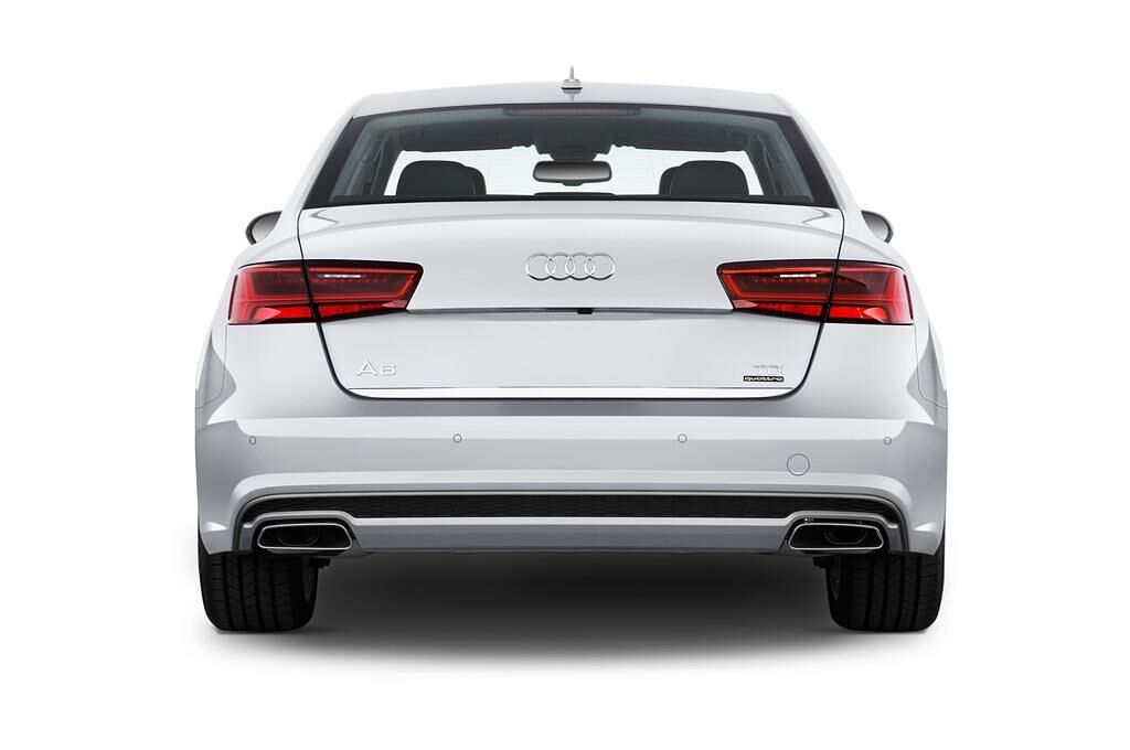 Audi A6 (Baujahr 2016) Competition 4 Türen Heckansicht