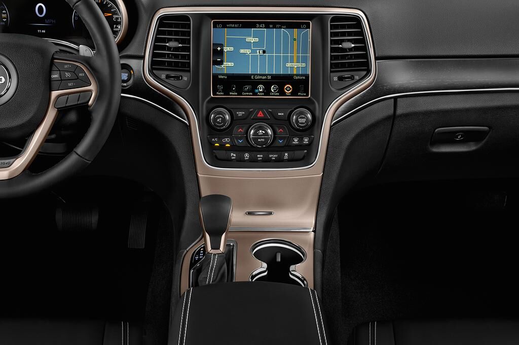 Jeep Grand Cherokee (Baujahr 2019) Limited 5 Türen Mittelkonsole