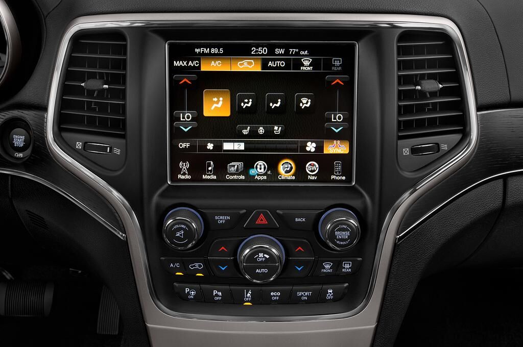 Jeep Grand Cherokee (Baujahr 2018) Summit 5 Türen Temperatur und Klimaanlage