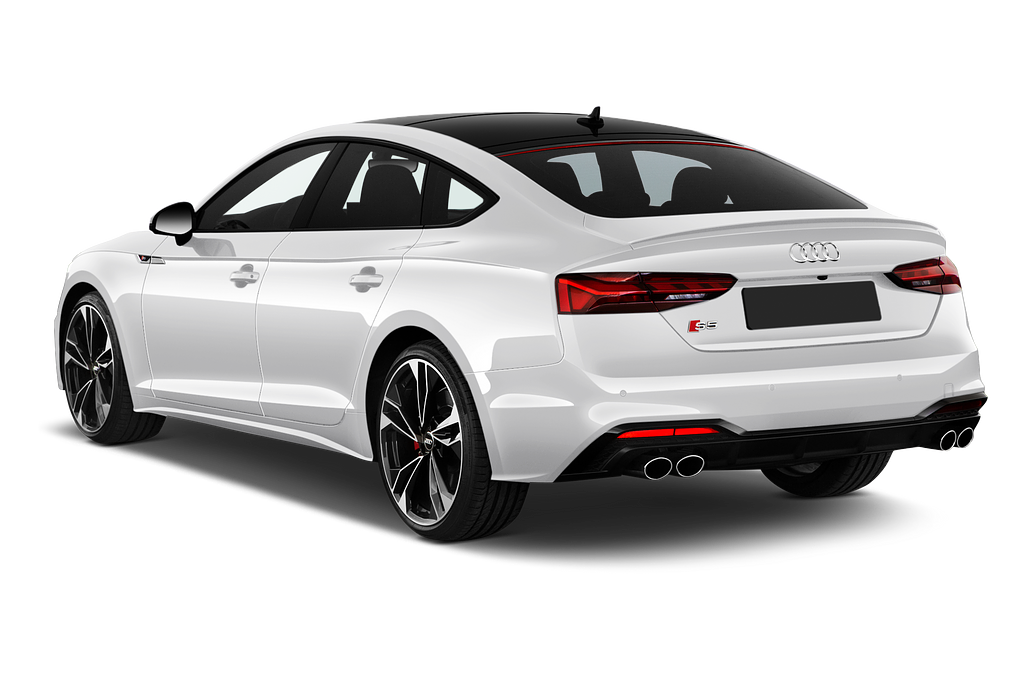 Audi S5 Sportback (Baujahr 2021) - 5 Türen seitlich hinten