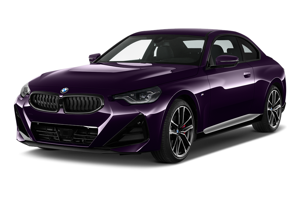 BMW 2 Series (Baujahr 2022) M Sportpaket 2 Türen seitlich vorne