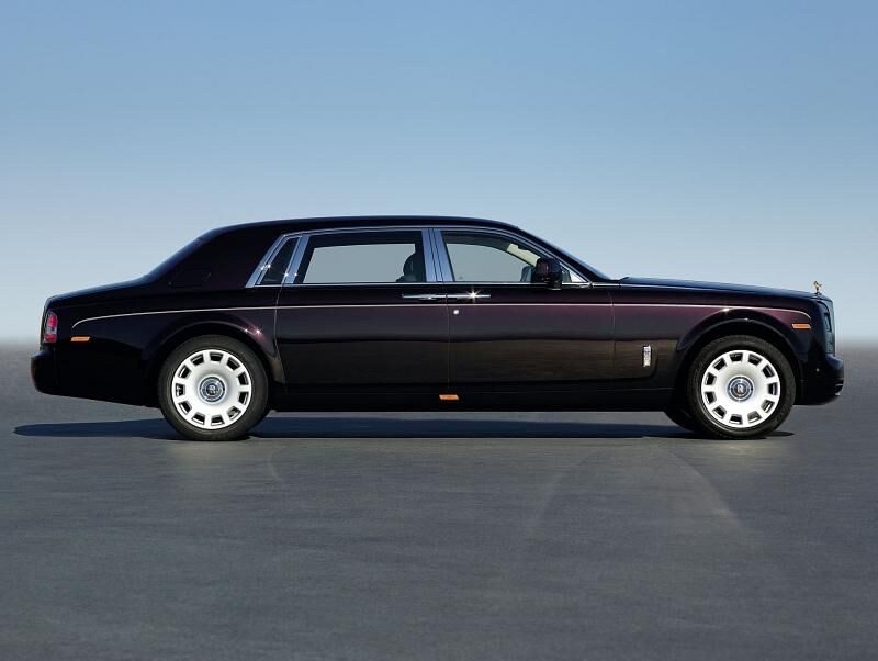 Der Rolls-Royce Phantom \"Long Wheelbase\" ist über sechs Meter lang