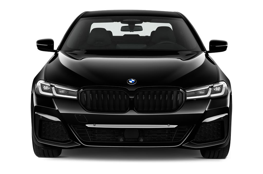 BMW 5 Series (Baujahr 2021) M Sport Edition 4 Türen Frontansicht