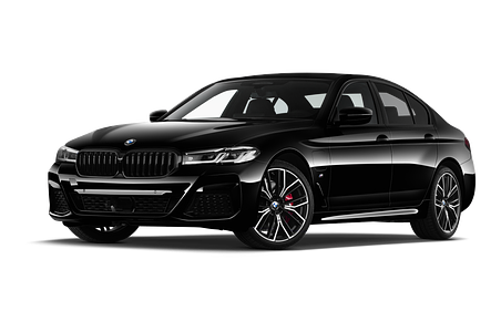 BMW 5 Series (Baujahr 2021) M Sport Edition 4 Türen seitlich vorne mit Felge