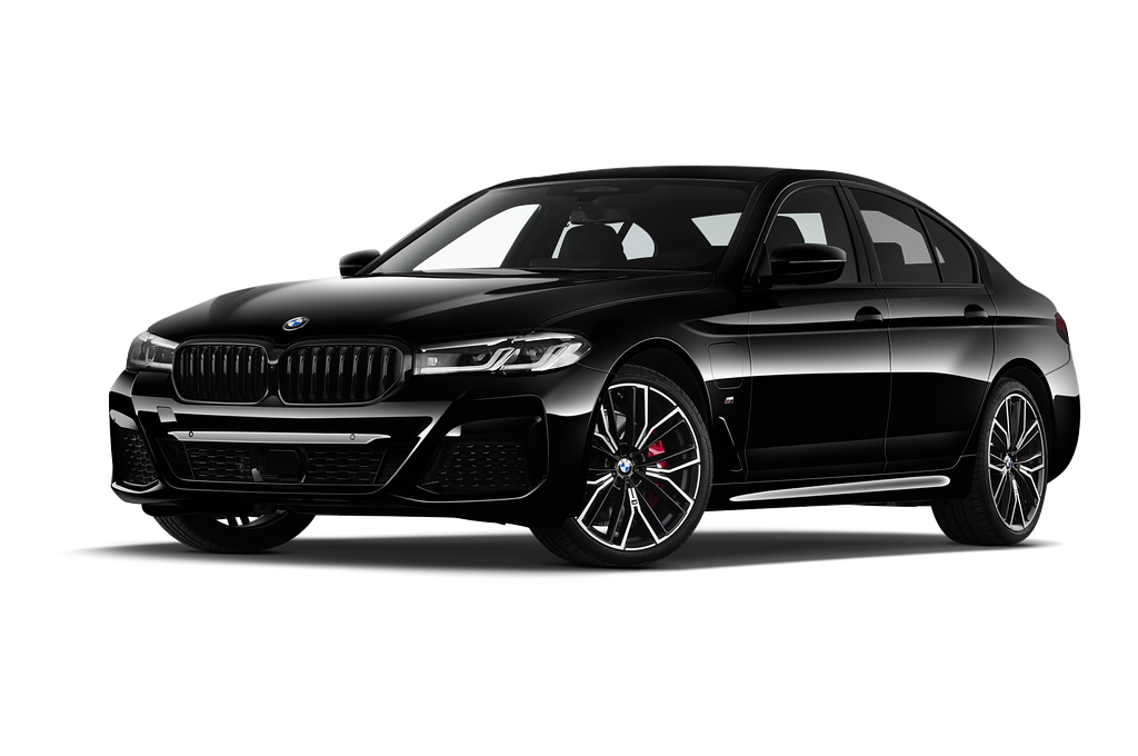 BMW 5 Series (Baujahr 2021) M Sport Edition 4 Türen seitlich vorne mit Felge