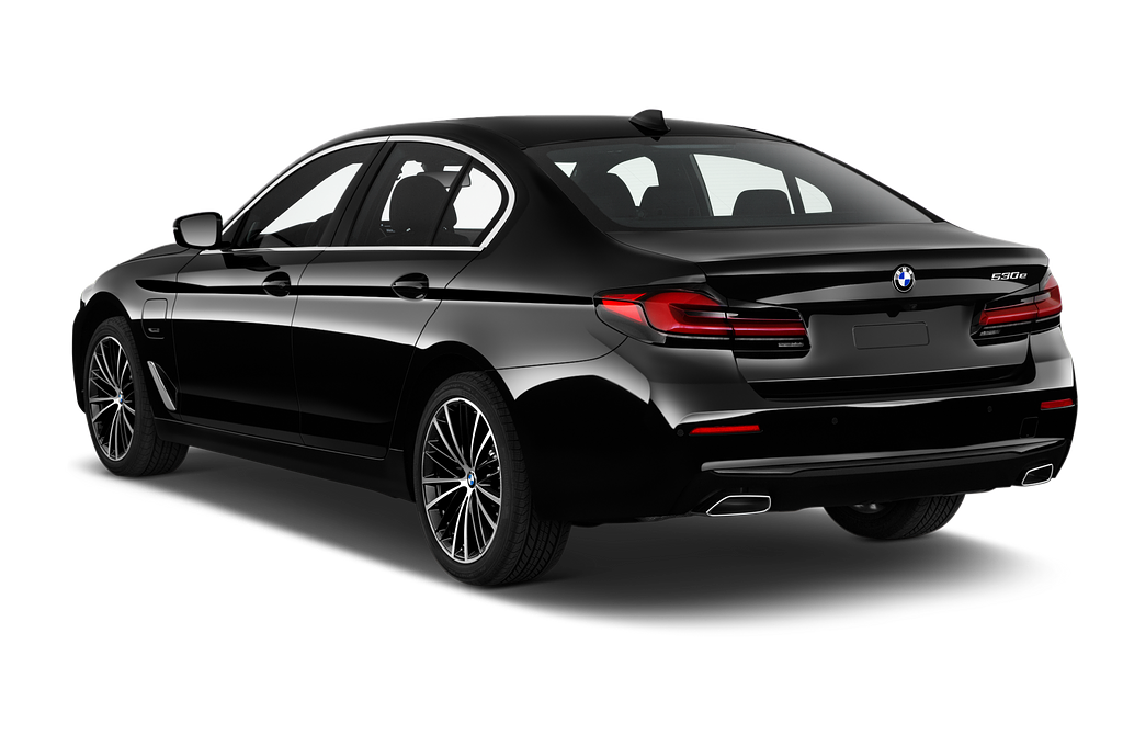 BMW 5 Series (Baujahr 2021) 530e Base 4 Türen seitlich hinten