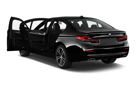 BMW 5 Series (Baujahr 2021) 530e Base 4 Türen Tür geöffnet