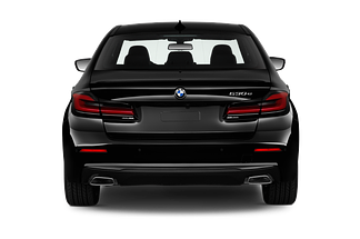BMW 5 Series (Baujahr 2021) 530e Base 4 Türen Heckansicht