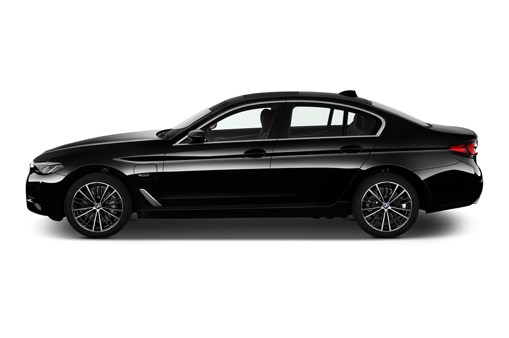 BMW 5 Series (Baujahr 2021) 530e Base 4 Türen Seitenansicht