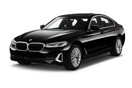 BMW 5 Series (Baujahr 2021) Luxury Line 4 Türen seitlich vorne