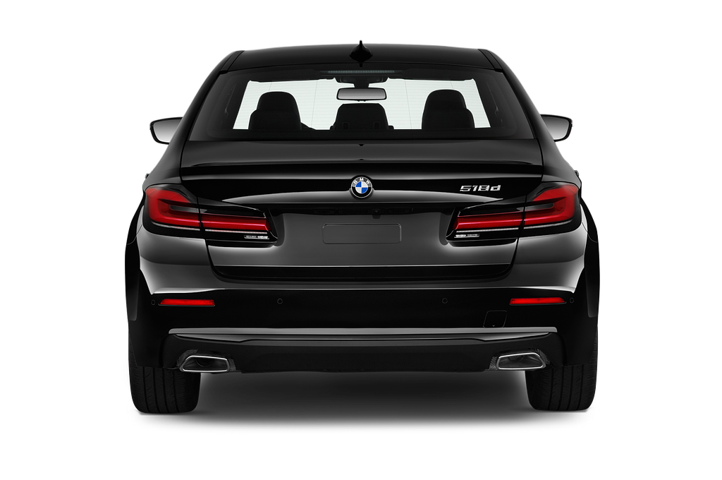BMW 5 Series (Baujahr 2021) Luxury Line 4 Türen Heckansicht