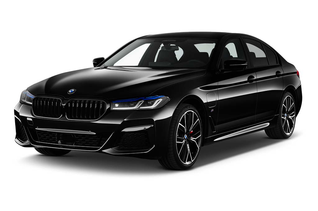 BMW 5 Series Plug-in-Hybrid (Baujahr 2020) M Sport Edition 4 Türen seitlich vorne