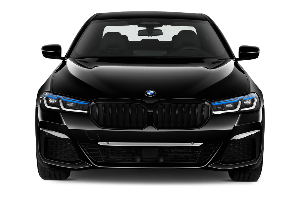 BMW 5 Series Plug-in-Hybrid (Baujahr 2020) M Sport Edition 4 Türen Frontansicht