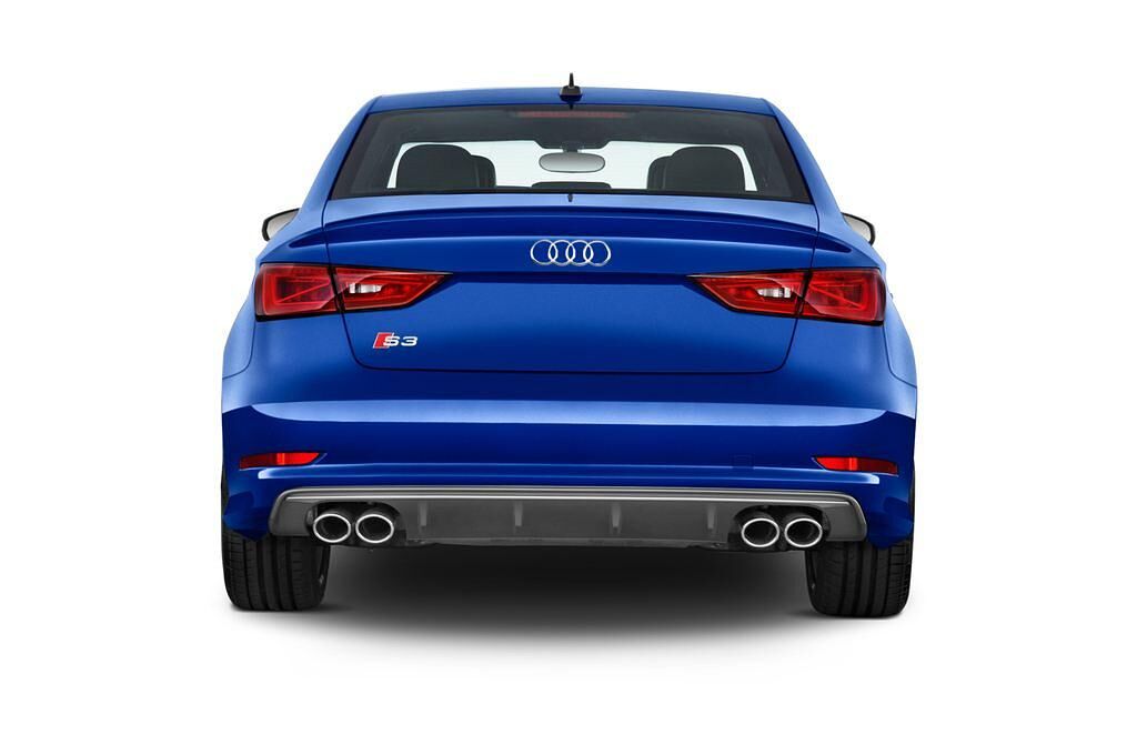 Audi S3 (Baujahr 2015) 2.0 Tfsi Quattro 4 Türen Heckansicht
