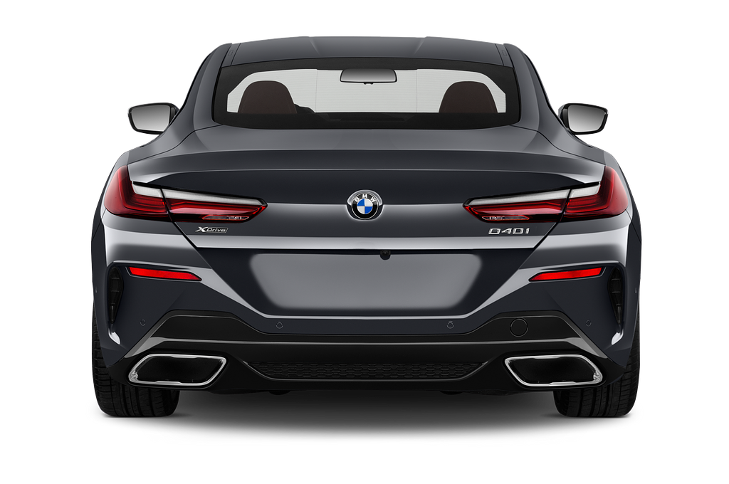 BMW 8 Series (Baujahr 2023) M840i 2 Türen Heckansicht