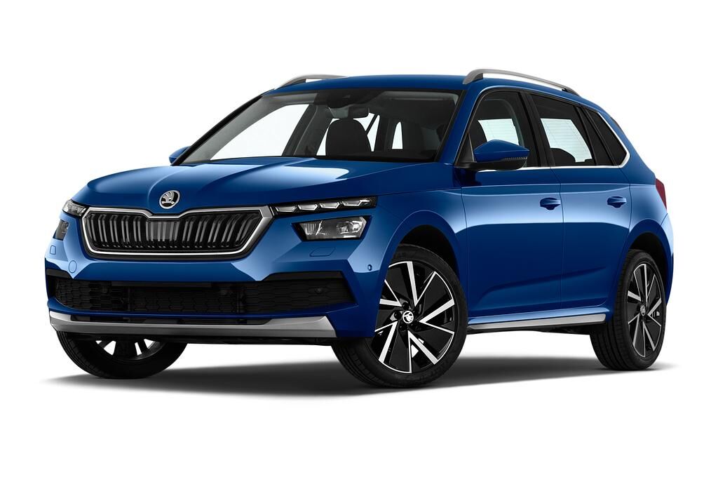 Skoda Kamiq (Baujahr 2020) Style 5 Türen seitlich vorne mit Felge