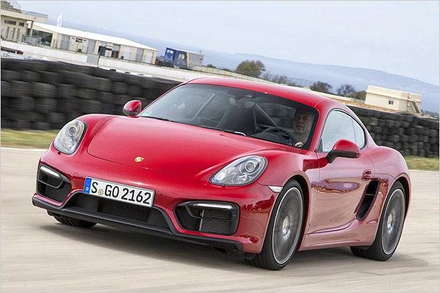 Voll in seinem Element: Der Porsche Cayman GTS auf der Rennstrecke "Circuito Mallorca"
