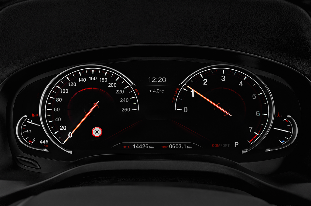 BMW X3 (Baujahr 2022) M Sport 5 Türen Tacho und Fahrerinstrumente