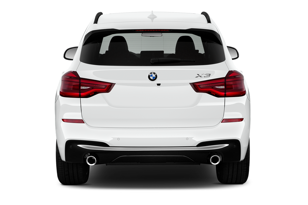 BMW X3 (Baujahr 2022) M Sport 5 Türen Heckansicht