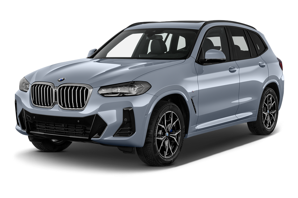 BMW X3 (Baujahr 2022) M Sport 5 Türen seitlich vorne