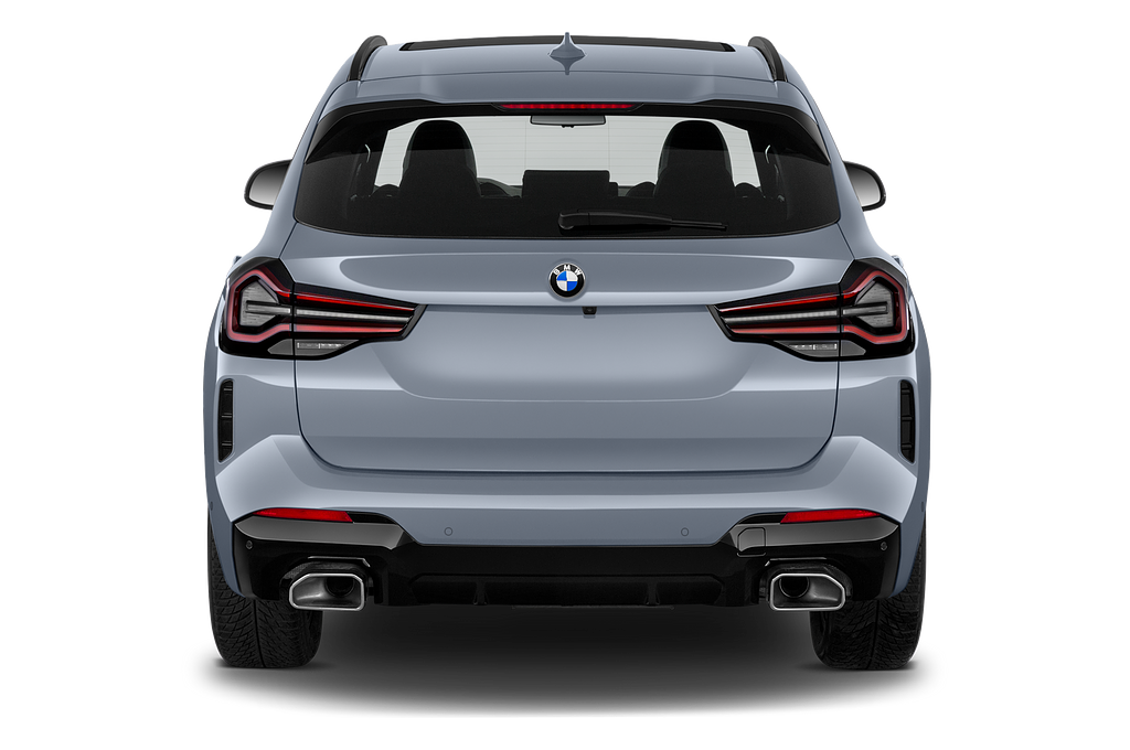 BMW X3 (Baujahr 2022) M Sport 5 Türen Heckansicht