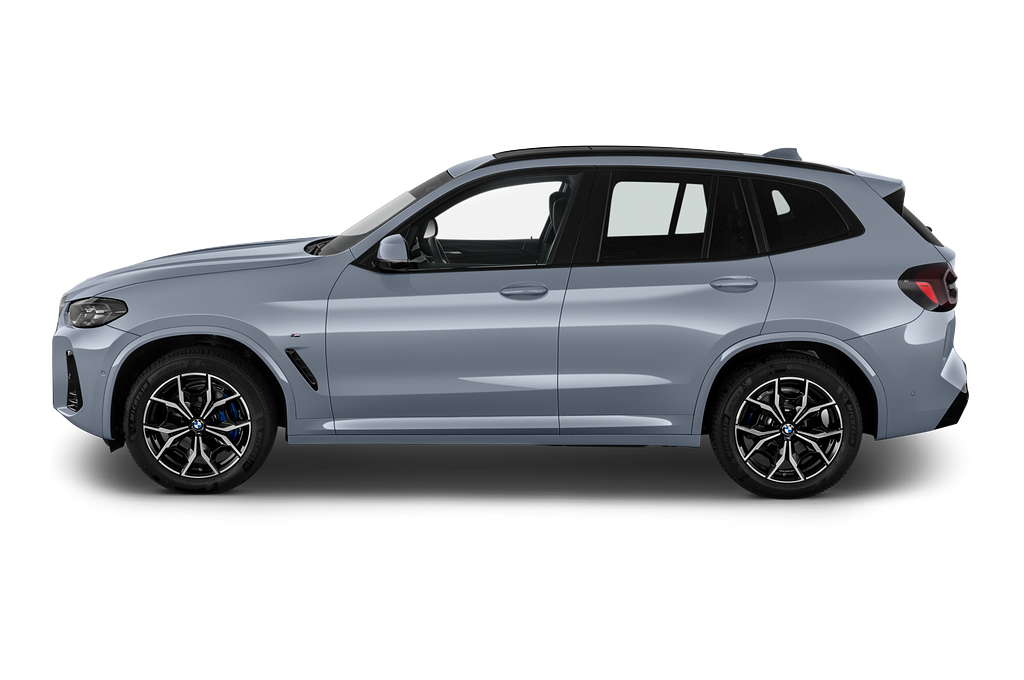 BMW X3 (Baujahr 2022) M Sport 5 Türen Seitenansicht