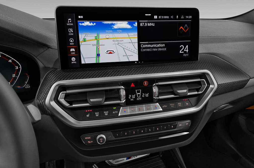 BMW X3 (Baujahr 2023) M40i 5 Türen Mittelkonsole