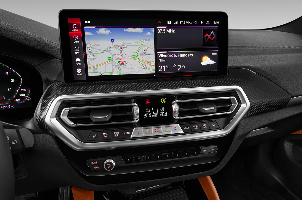 BMW X3 M (Baujahr 2022) M Competition 5 Türen Mittelkonsole