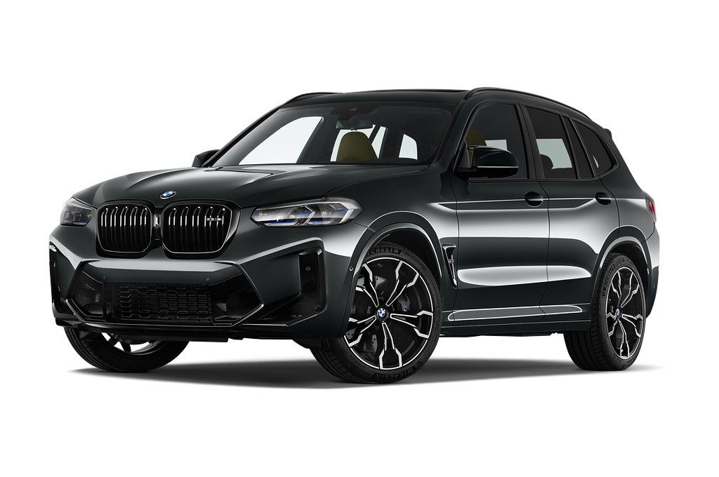 BMW X3 M (Baujahr 2022) M Competition 5 Türen seitlich vorne mit Felge