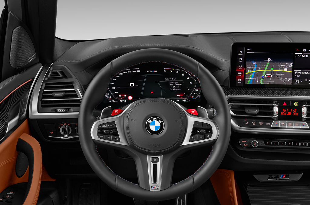 BMW X3 M (Baujahr 2022) M Competition 5 Türen Lenkrad