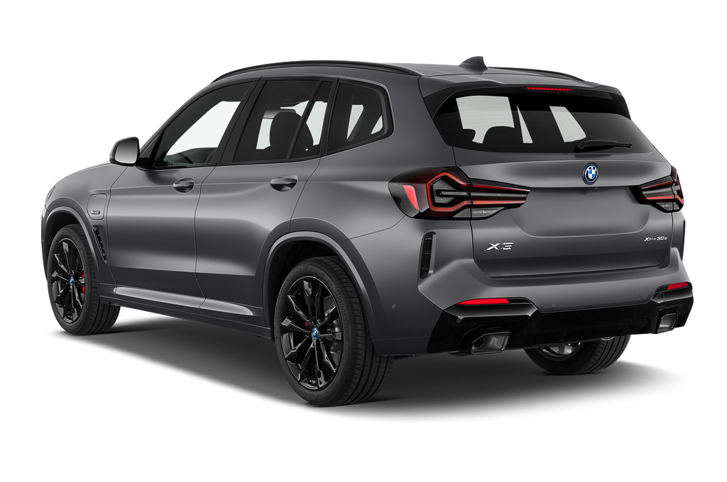 BMW X3 PHEV (Baujahr 2022) M Sportpaket 5 Türen seitlich hinten