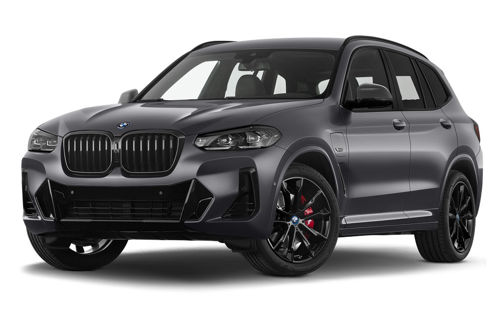 BMW X3 PHEV (Baujahr 2022) M Sportpaket 5 Türen seitlich vorne mit Felge