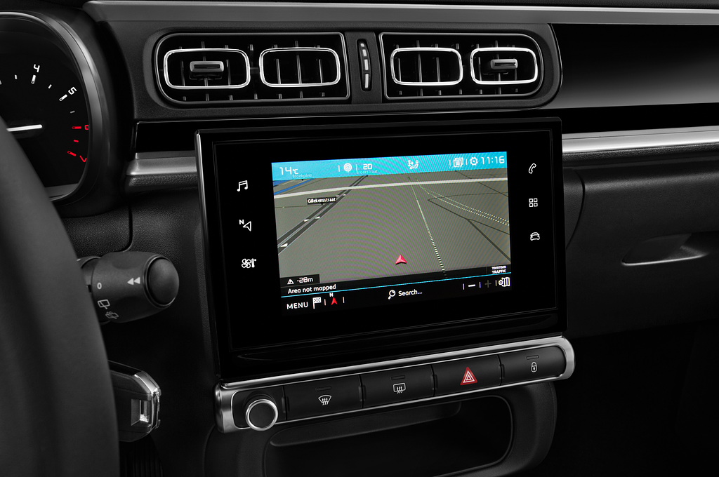 Citroen C3 (Baujahr 2020) Shine 5 Türen Mittelkonsole
