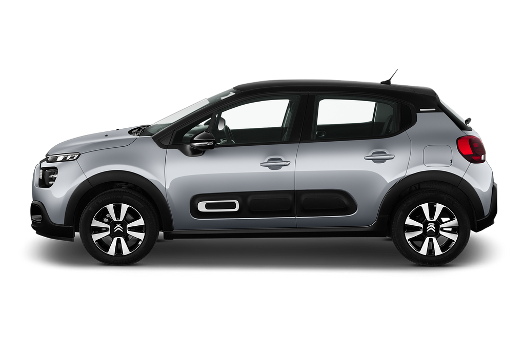 Citroen C3 (Baujahr 2020) Shine 5 Türen Seitenansicht
