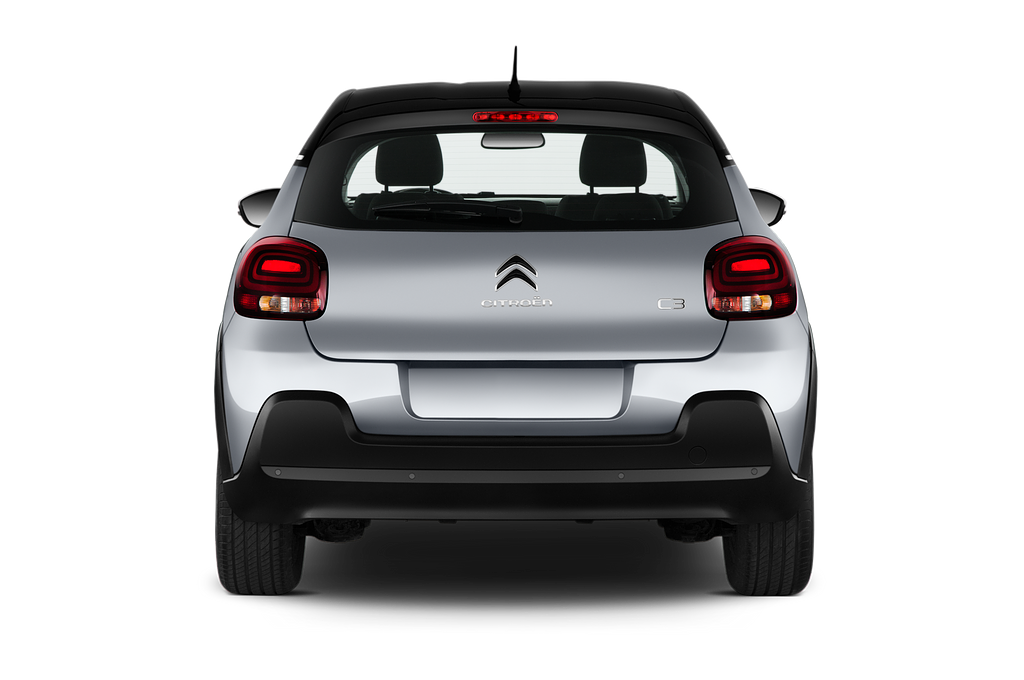 Citroen C3 (Baujahr 2020) Shine 5 Türen Heckansicht