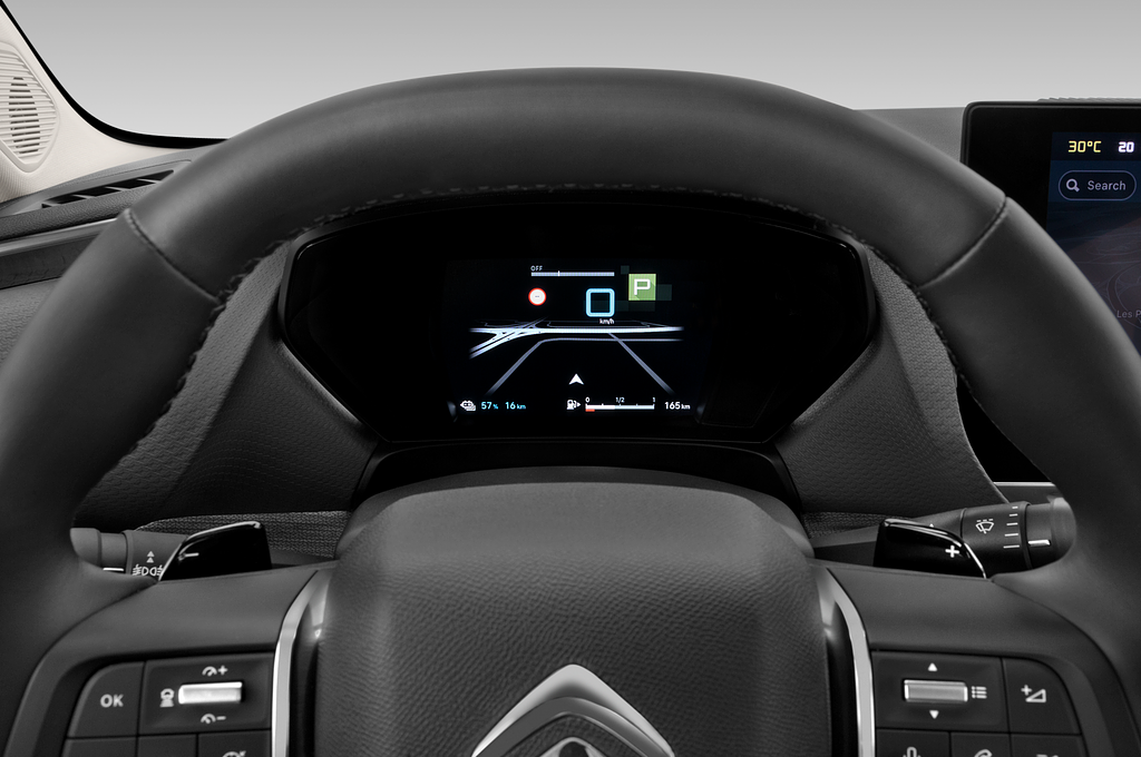 Citroen C5 X Plug-in Hybrid (Baujahr 2022) Shine Pack 5 Türen Tacho und Fahrerinstrumente