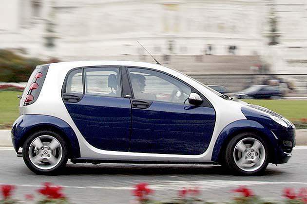 Recht große Türen für bequemen Zustieg zu allen Sitzen