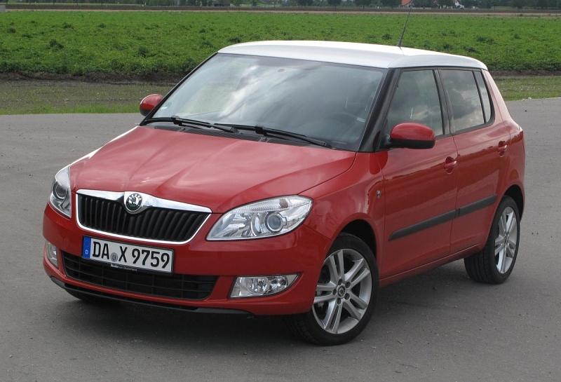 Zweifarbig: Skoda Fabia