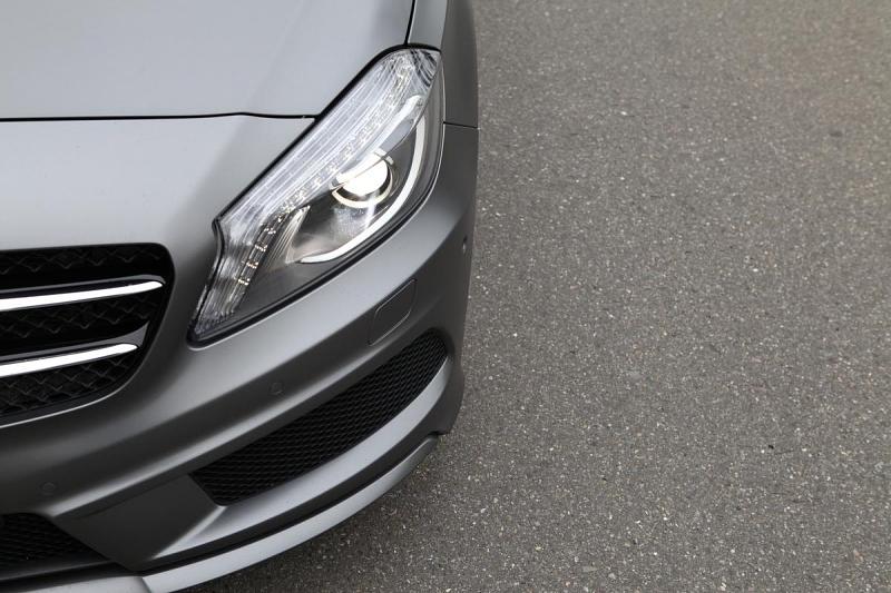 Matt im Lack: Mercedes A-Klasse
