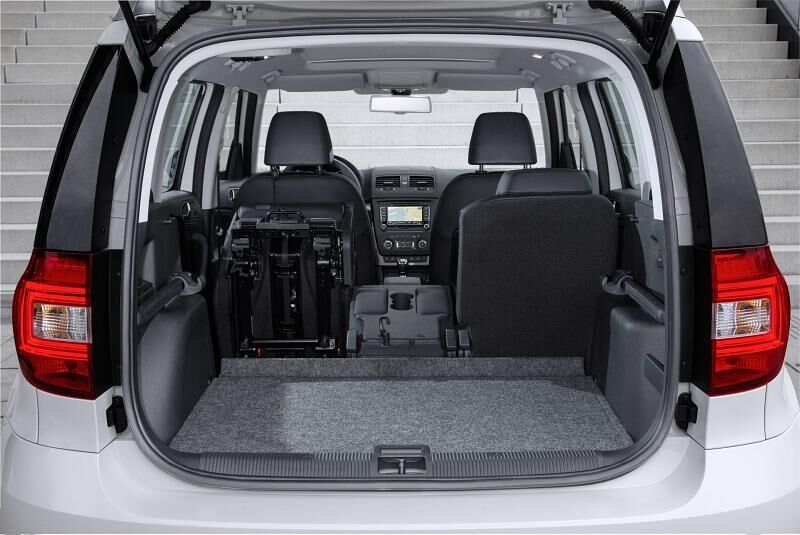 Der Kofferraum fasst bis zu 1.760 Liter