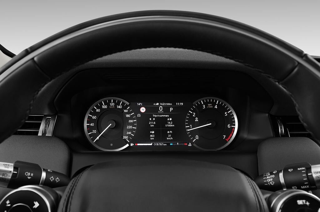 Land Rover Discovery Sport (Baujahr 2020) S 5 Türen Tacho und Fahrerinstrumente