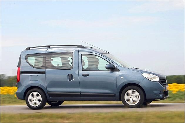 Besonderes Merkmal des Dokker sind seine hinteren Schiebetüren