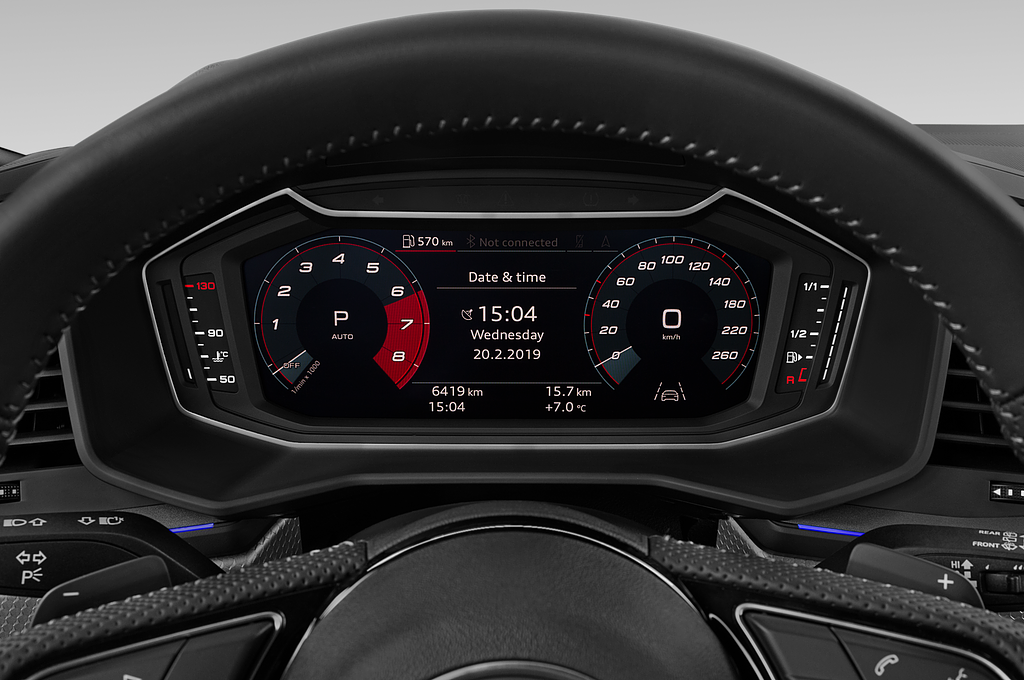 Audi A1 Sportback (Baujahr 2023) S Line 5 Türen Tacho und Fahrerinstrumente