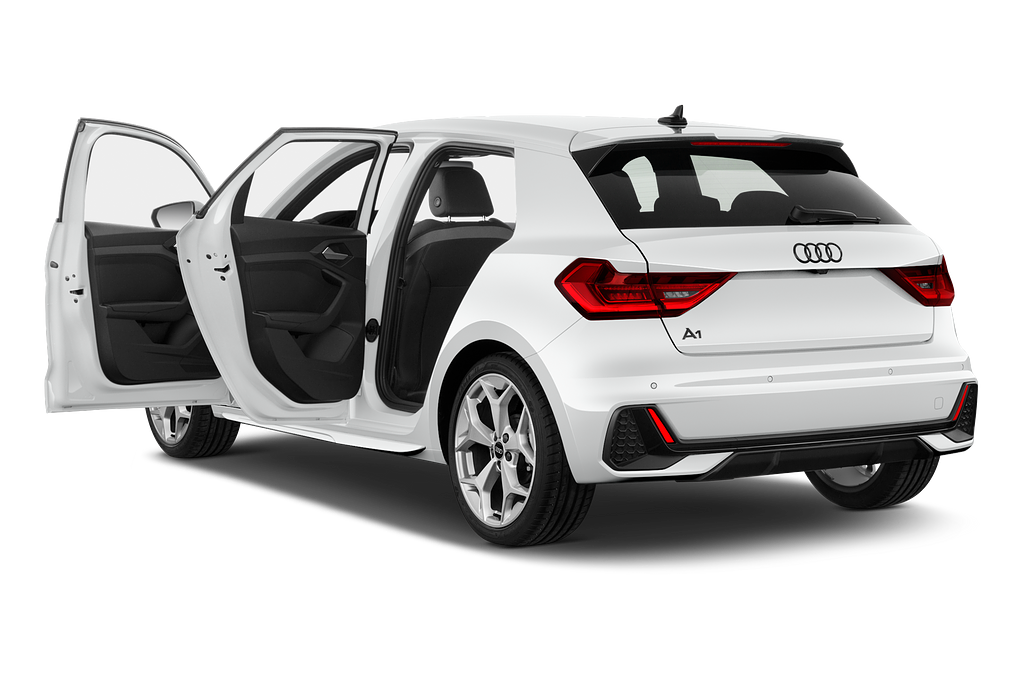 Audi A1 Sportback (Baujahr 2023) S Line 5 Türen Tür geöffnet